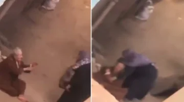 واقعة صادمة.. مقطع فيديو يوثق اعتداء سيدة على والدتها المسنة بالضرب داخل مصر